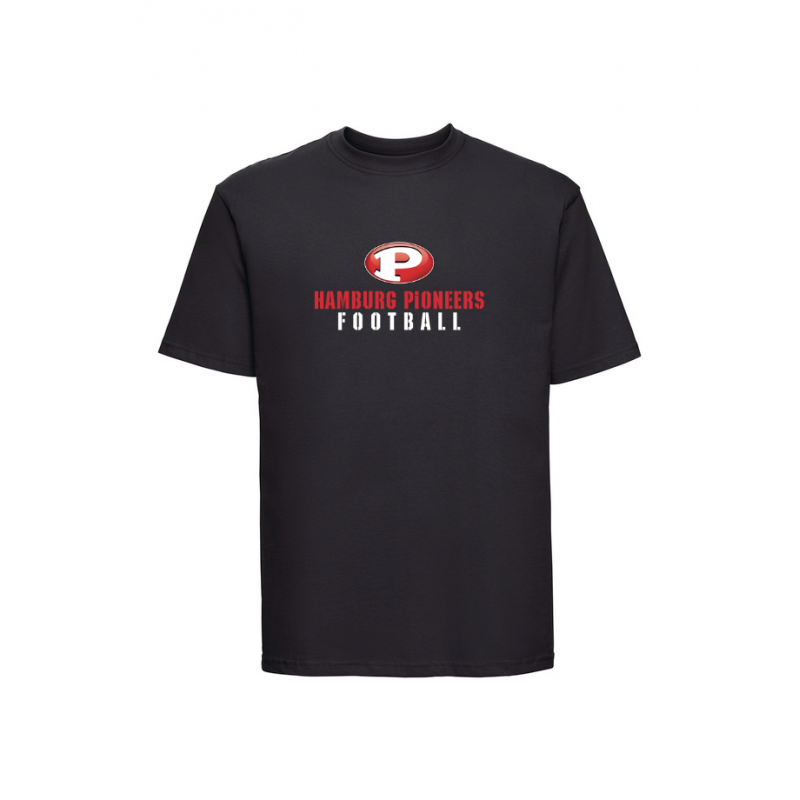 T-Shirt mit Schriftzug "Hamburg Pioneers" und Logo